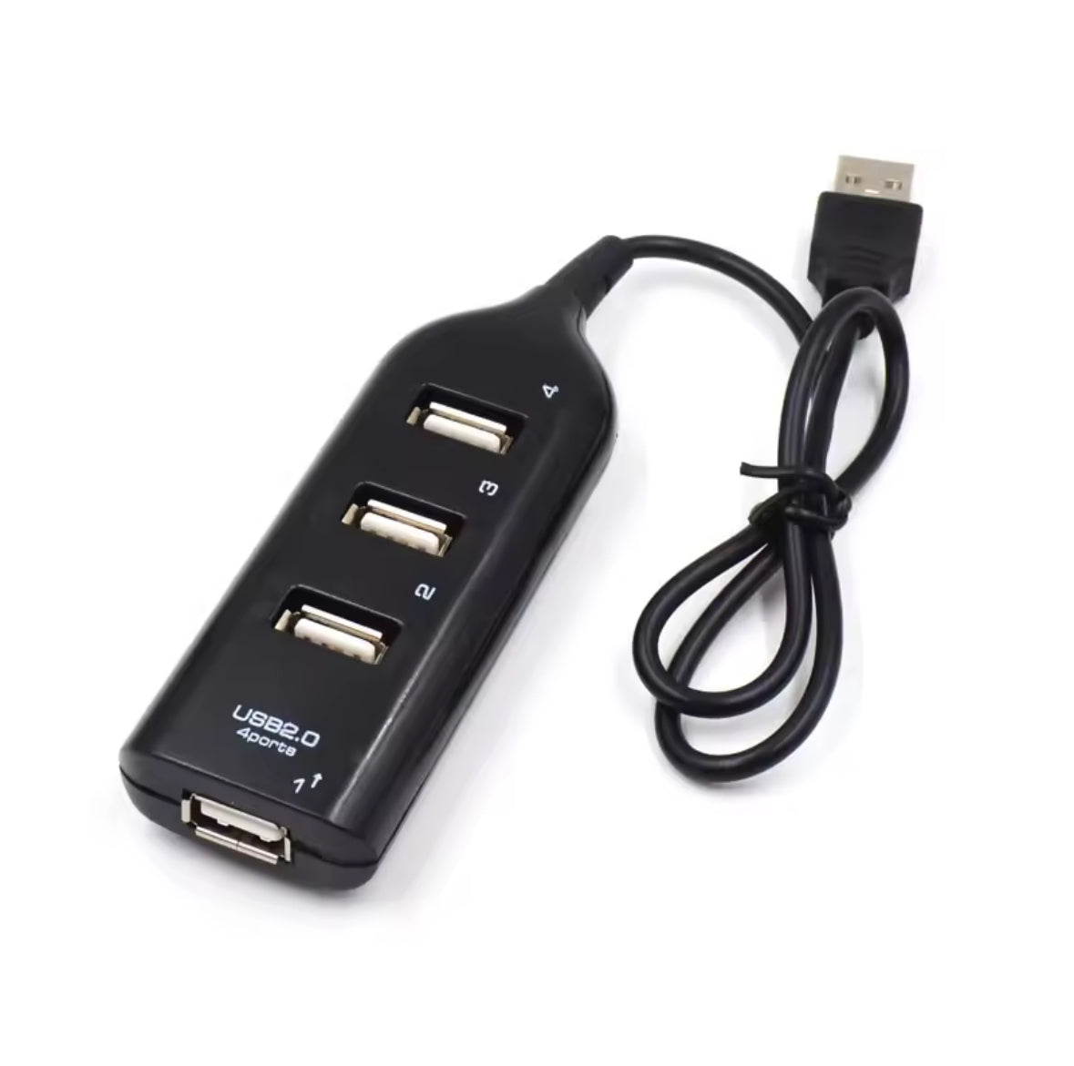 Hub USB de 4 puertos, teclado, ratón, divisor USB, adaptador Hab USB 2,0