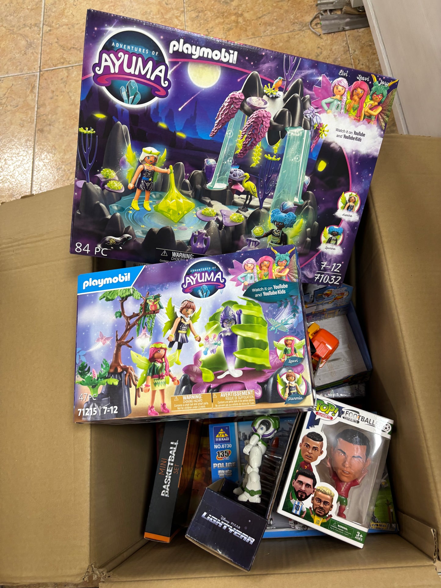 Lote 20 a 25 pcs Liquidación MIX juguetes AMAZON,MIRAVIA y ALIEXPRESS
