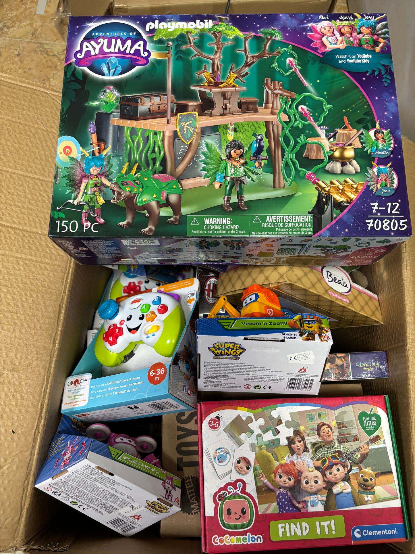 Lote 20 a 25 pcs Liquidación MIX juguetes AMAZON,MIRAVIA y ALIEXPRESS