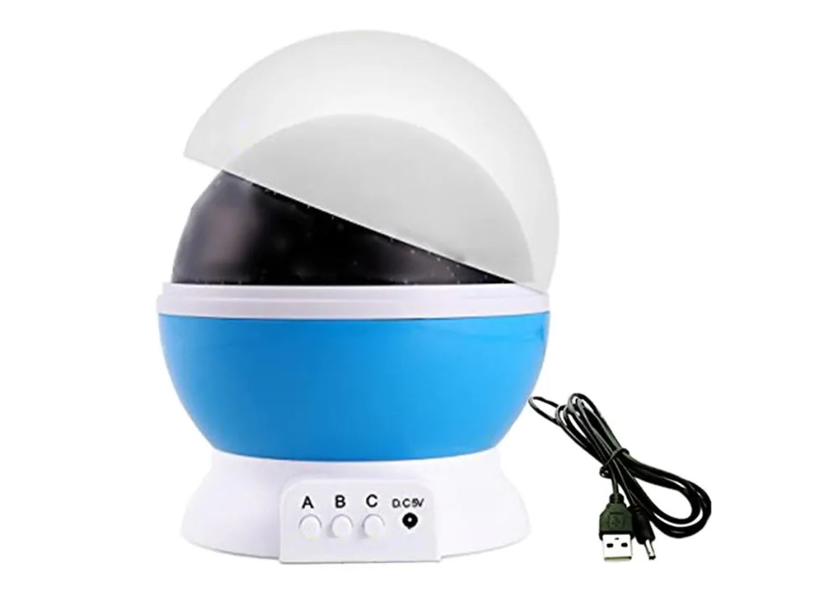 Proyector de galaxia, cielo estrellado, luz LED nocturna giratoria, planetario, luces de noche de estrellas para dormitorio de niños, luz de luna, lámpara de regalo para niños