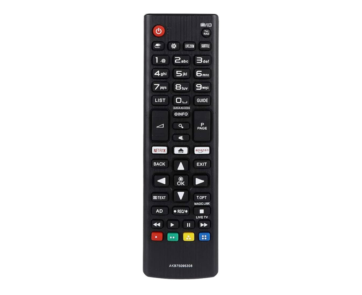 Mando LG Smart TV sin necesidad conficuracion poner pilas y a funcionar compatible con todas las LG