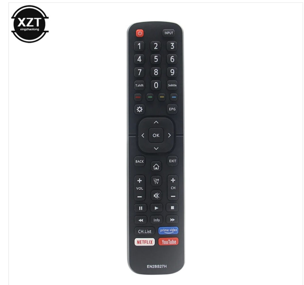 Mando TV Hisense smart TV NO necesita configuracion poner pilas y a funcionar
