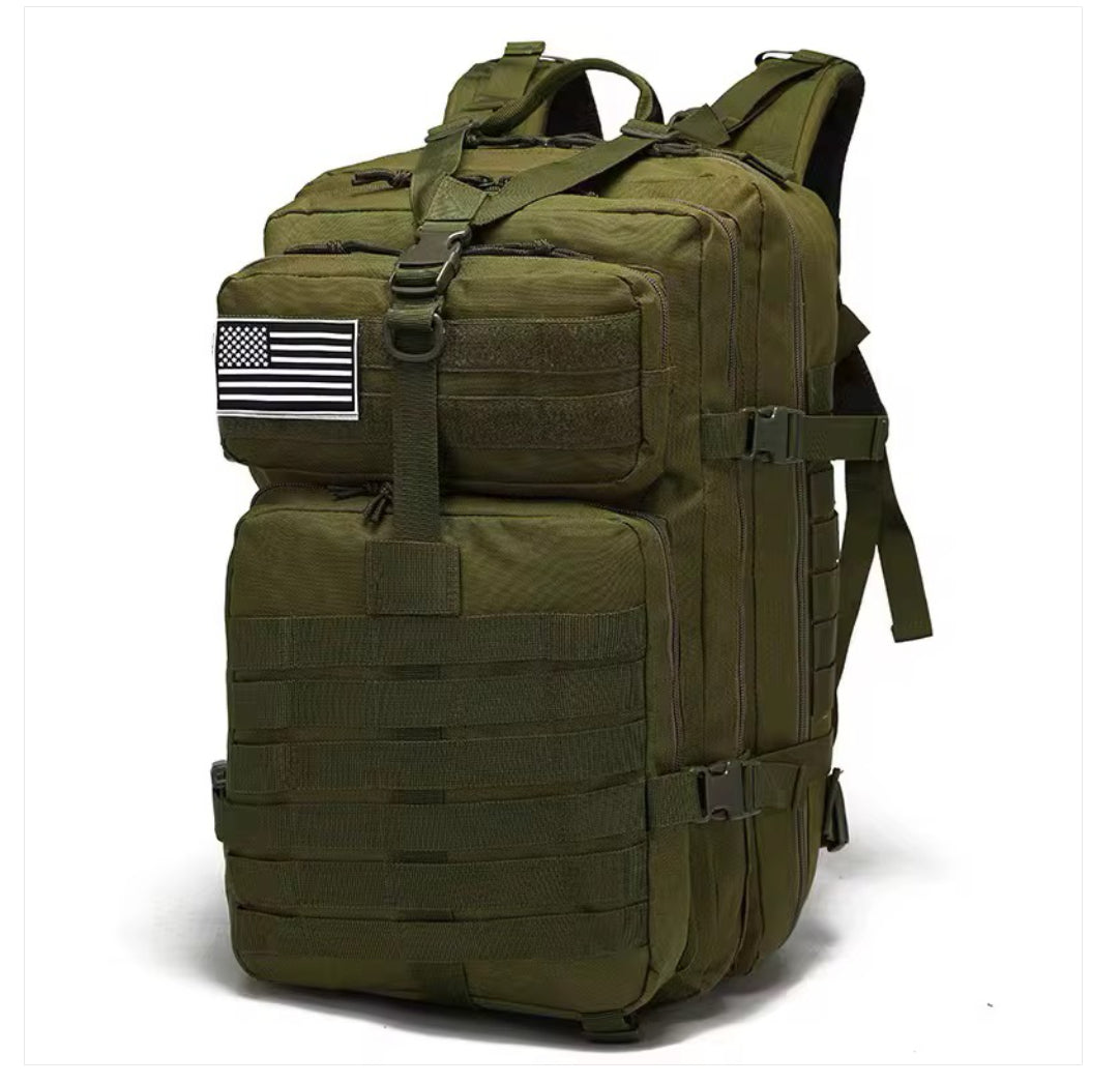 Mochila Táctica 50L 4 bolsillos militar ajustable