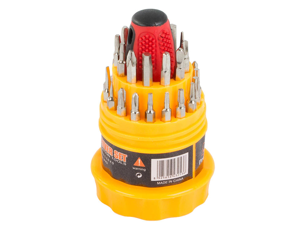 Destornilladores de precisión Torx, 31 piezas