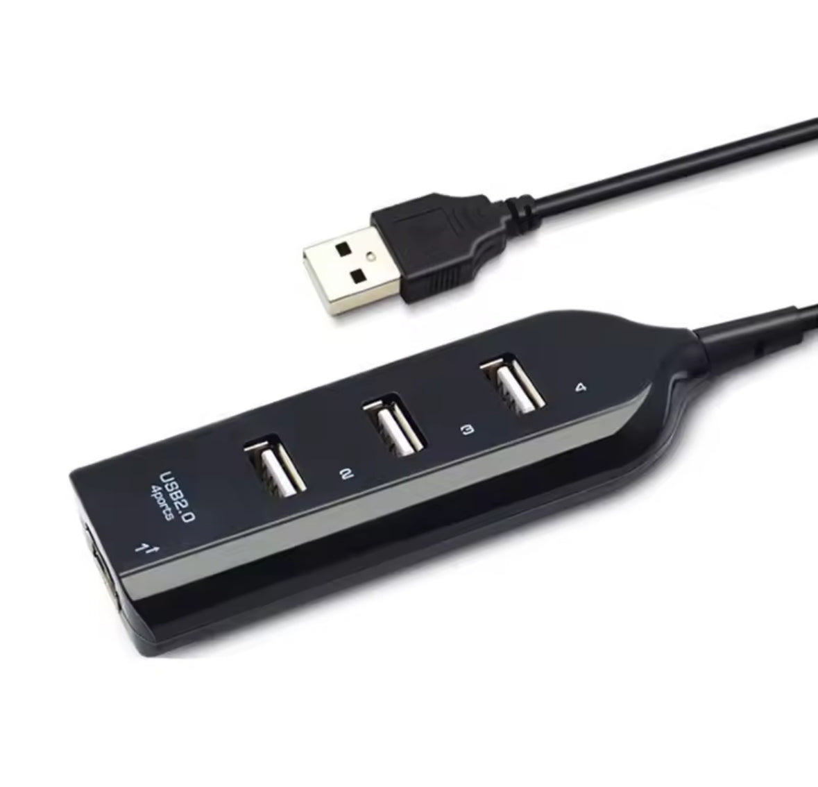 Hub USB de 4 puertos, teclado, ratón, divisor USB, adaptador Hab USB 2,0