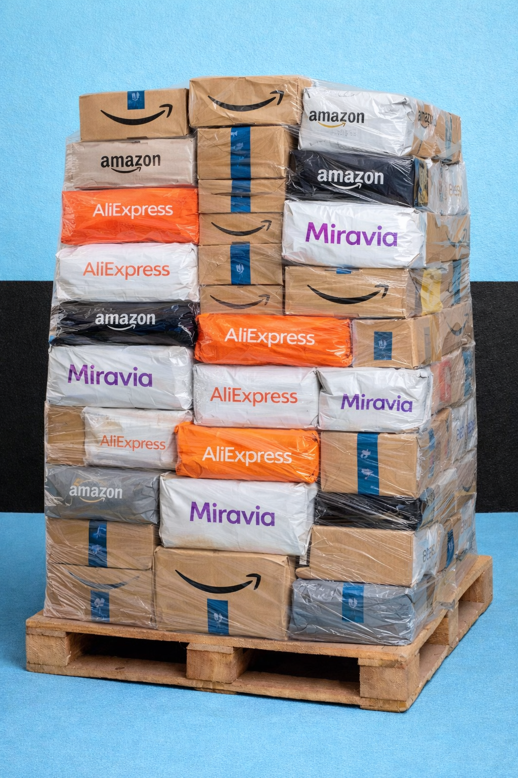 📦 PALET DE PRODUCTOS MIXTOS – AMAZON, MIRAVIA Y ALIEXPRESS 📦