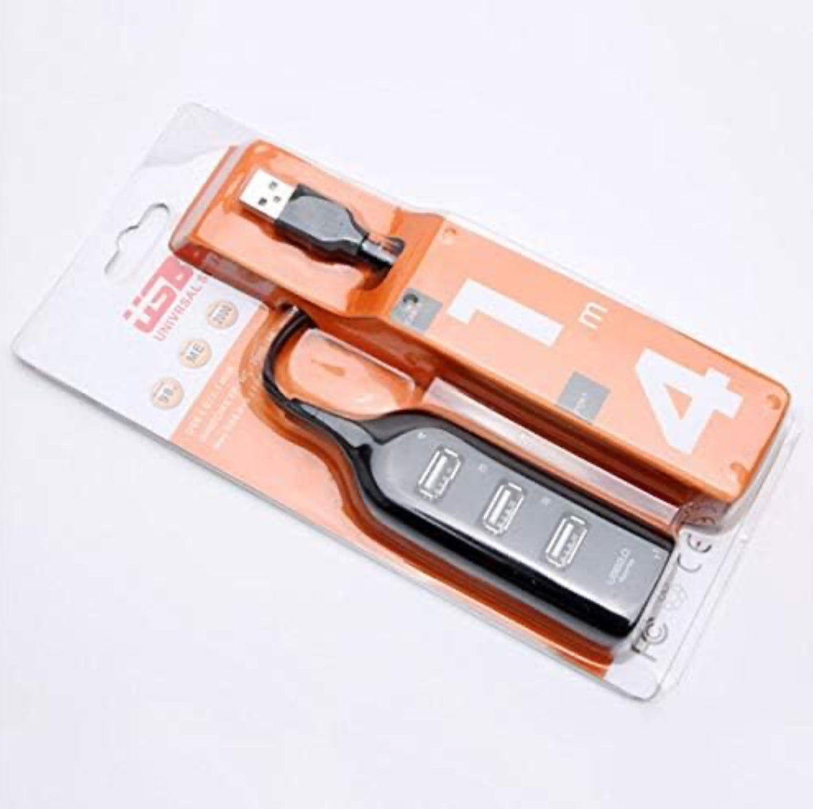 Hub USB de 4 puertos, teclado, ratón, divisor USB, adaptador Hab USB 2,0
