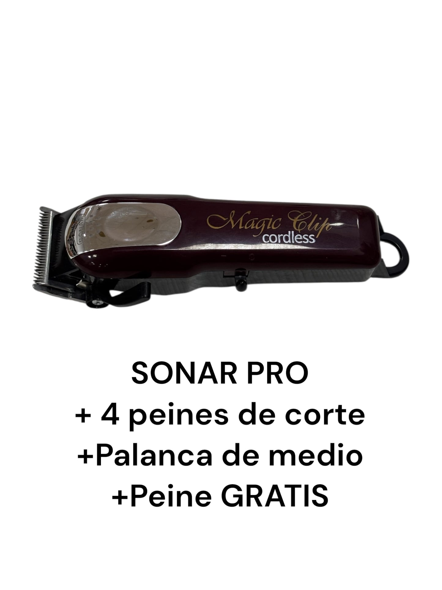 Cortapelos Sonar Magic Clip Pro Batería sin cable