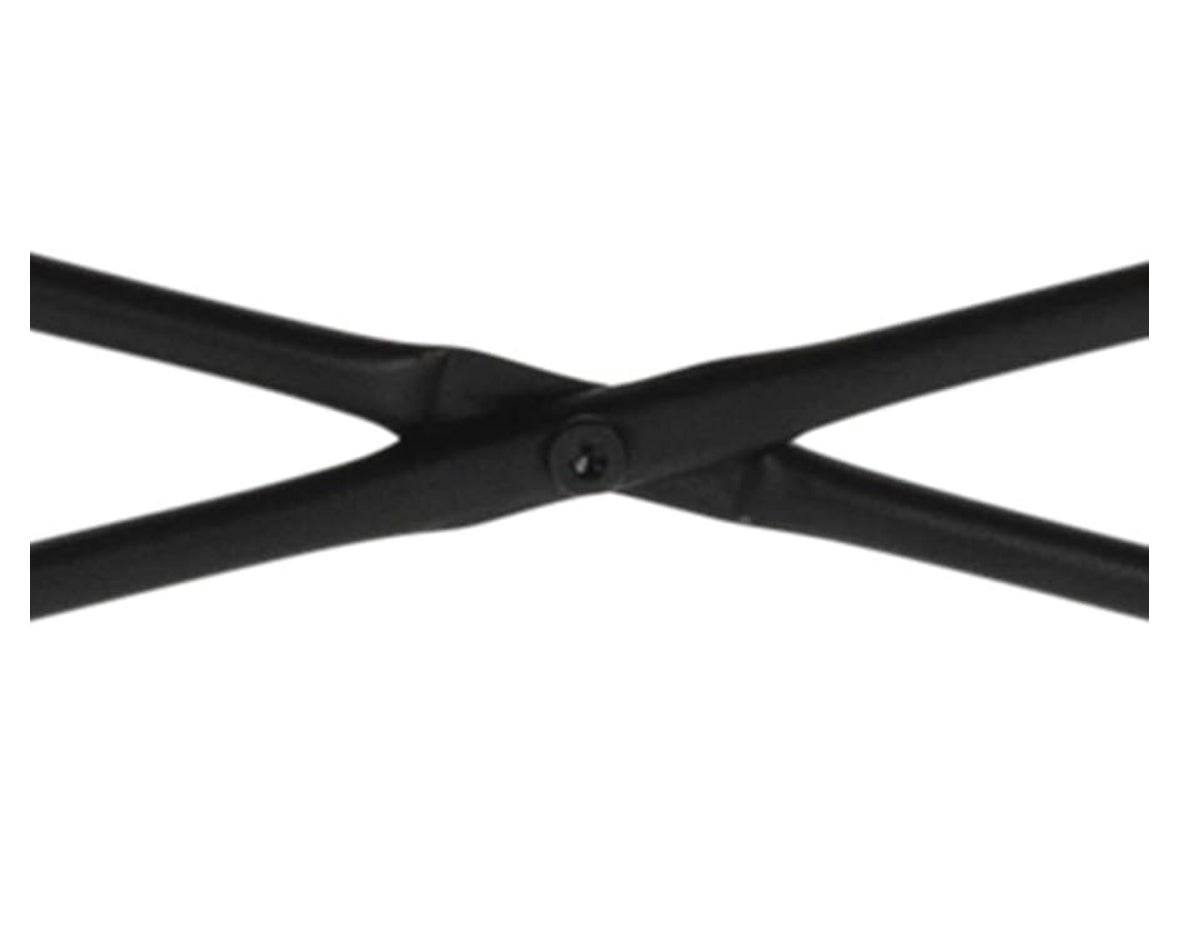 AC Design MESA Rectangular Escritorio con puerta deslizante y compartimento abierto, negro ceniza, 110 x 50 x 75 cm