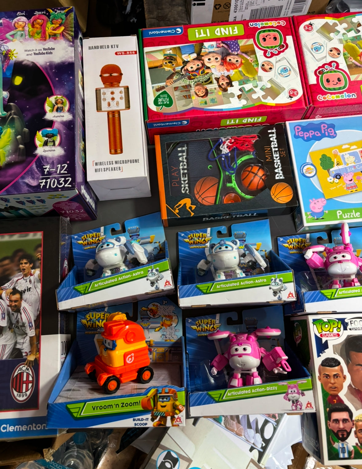 Lote 20 a 25 pcs Liquidación MIX juguetes AMAZON,MIRAVIA y ALIEXPRESS