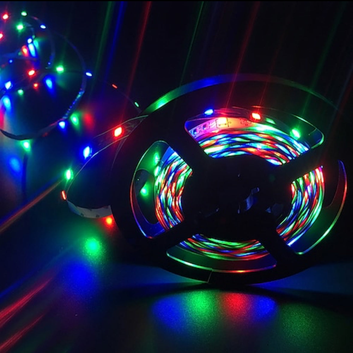 Tira de luces led impermeable de 5m y 16 pies, retroiluminación de tv, rgb, smd2835, control remoto