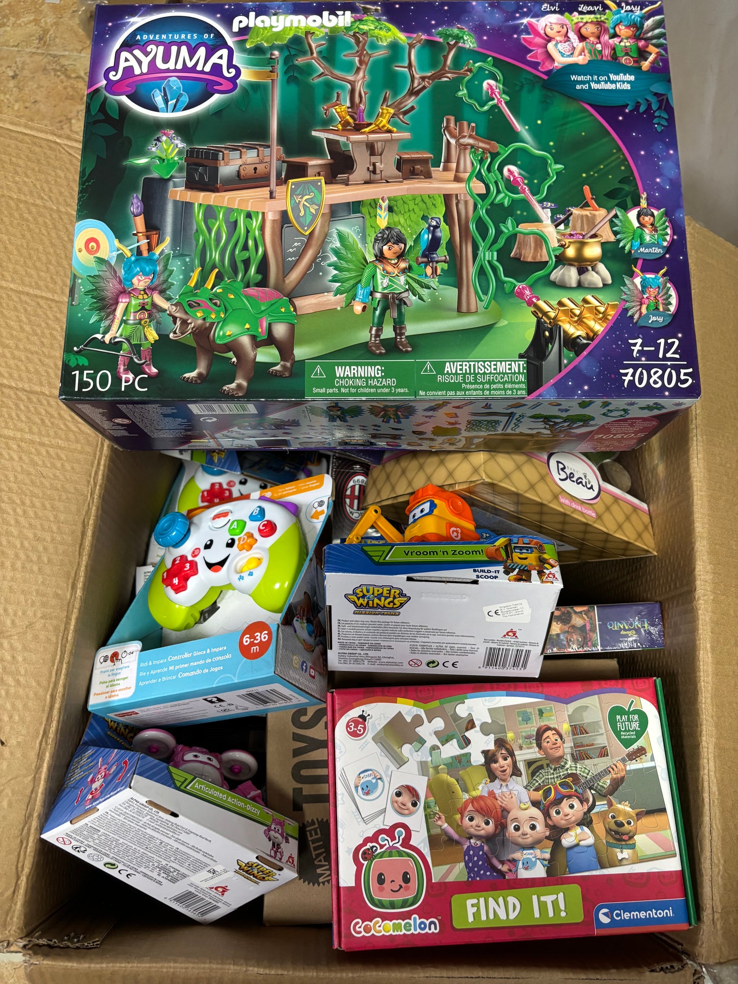 Lote 20 a 25 pcs Liquidación MIX juguetes AMAZON,MIRAVIA y ALIEXPRESS