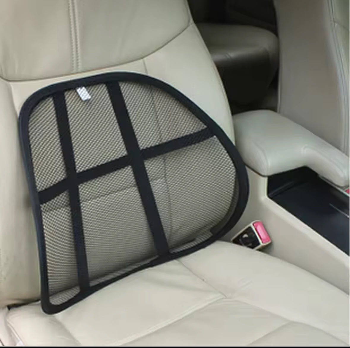 Respaldo lumbar adaptador para sillas y asientos