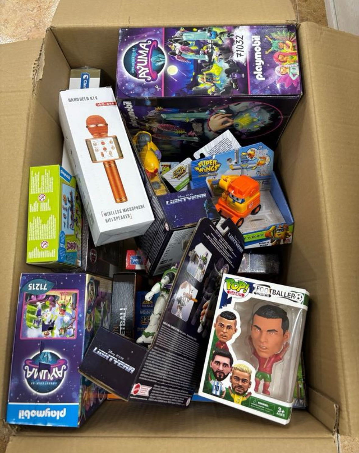Lote 20 a 25 pcs Liquidación MIX juguetes AMAZON,MIRAVIA y ALIEXPRESS