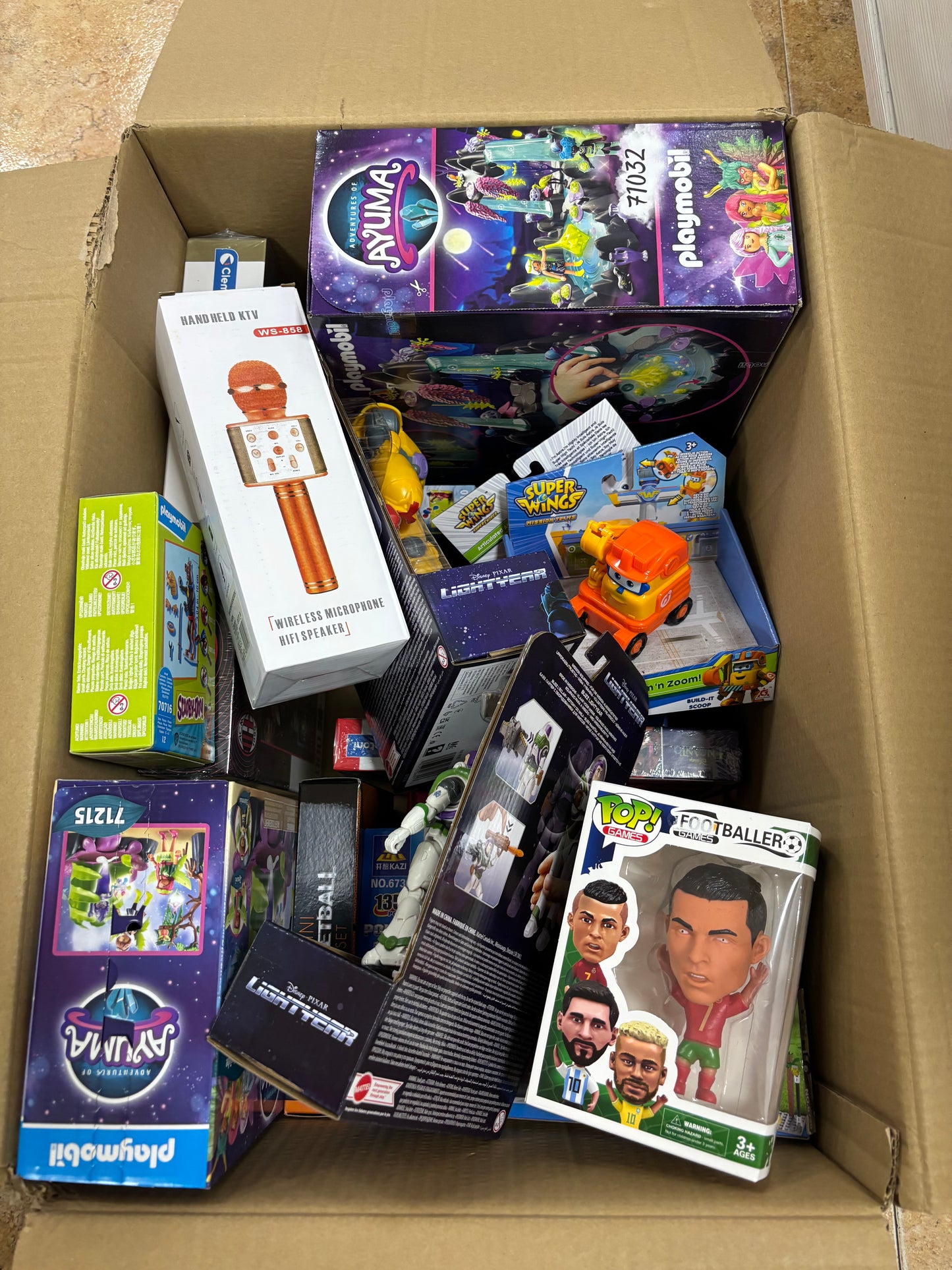 Lote 20 a 25 pcs Liquidación MIX juguetes AMAZON,MIRAVIA y ALIEXPRESS