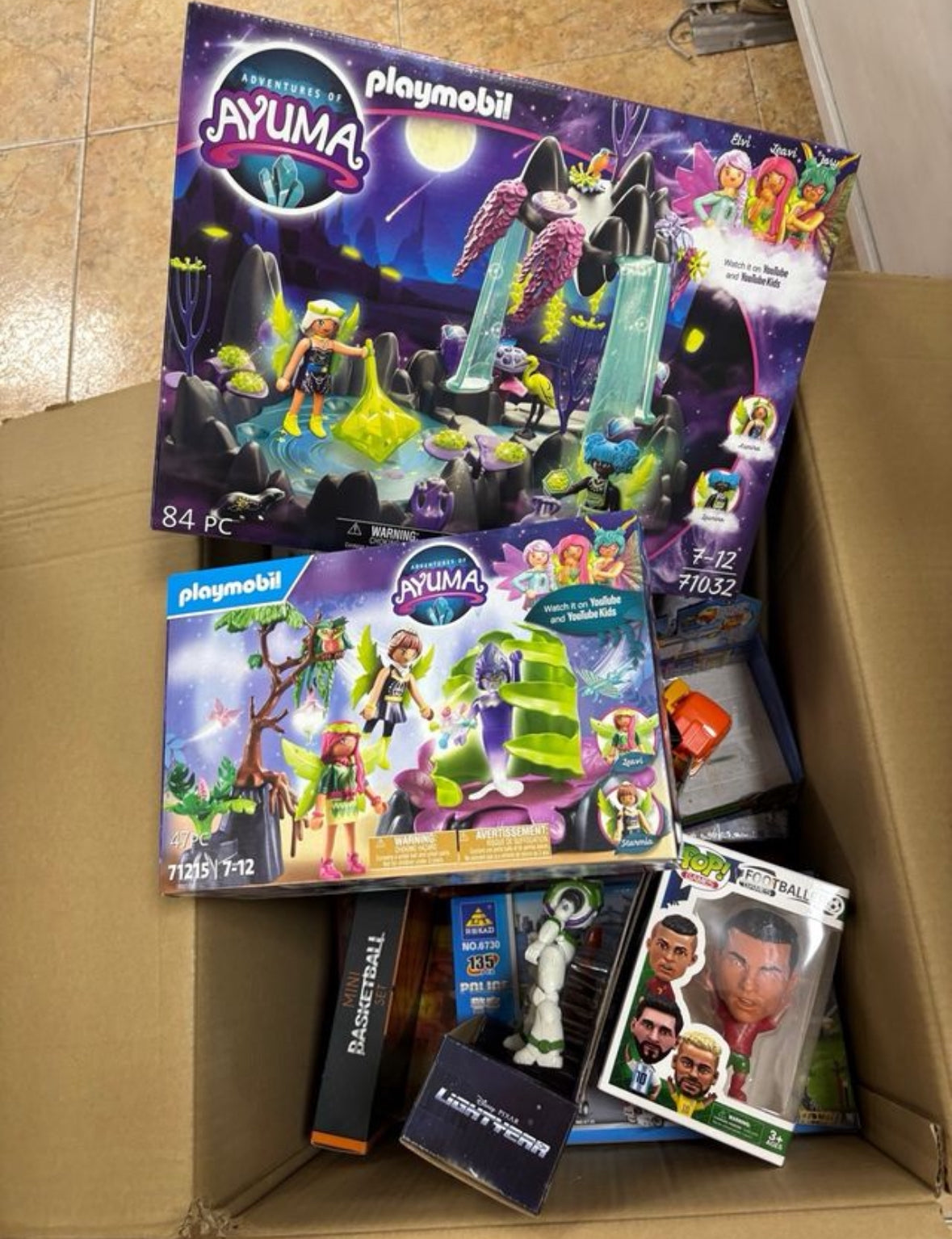 Lote 20 a 25 pcs Liquidación MIX juguetes AMAZON,MIRAVIA y ALIEXPRESS