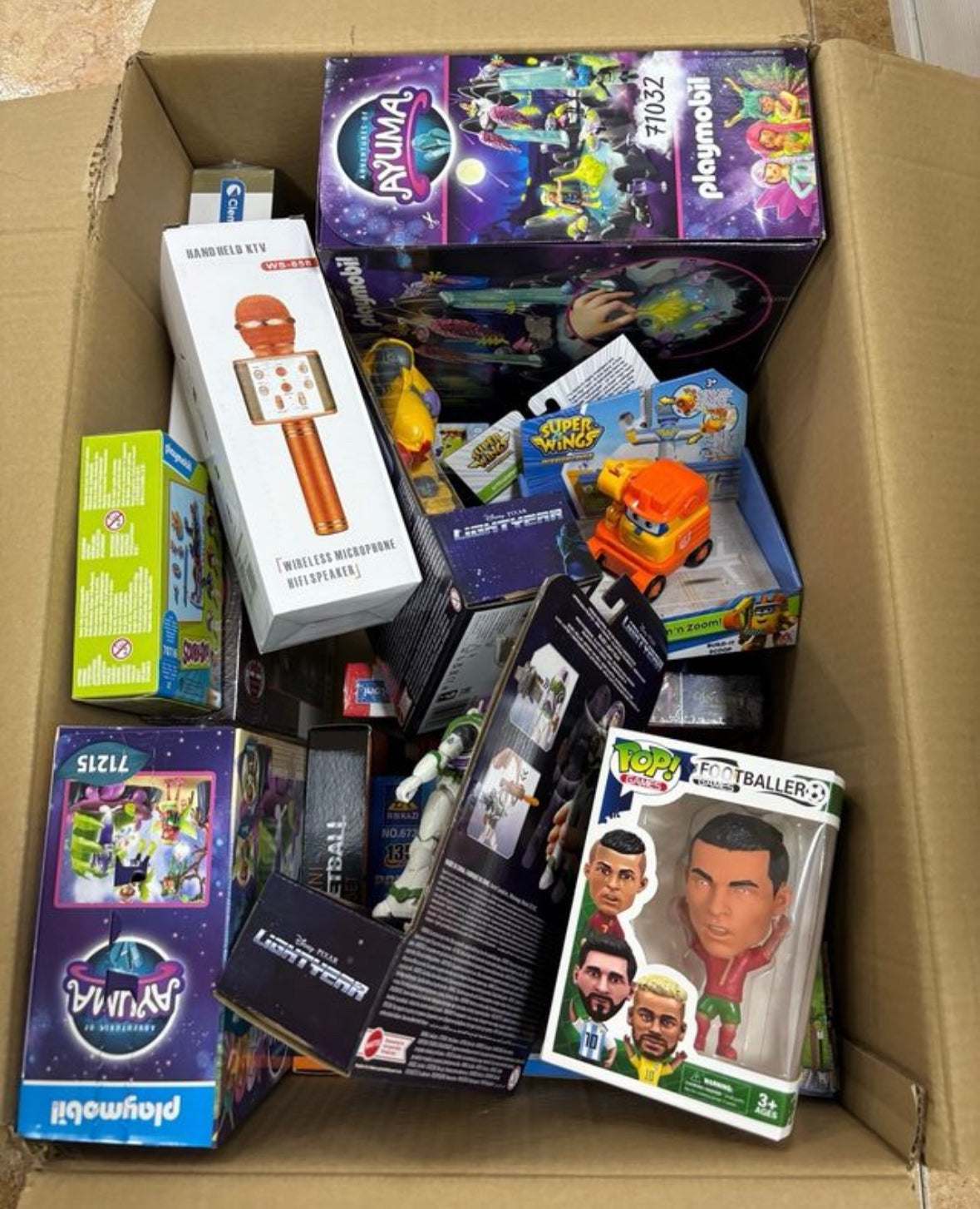 Lote 20 a 25 pcs Liquidación MIX juguetes AMAZON,MIRAVIA y ALIEXPRESS