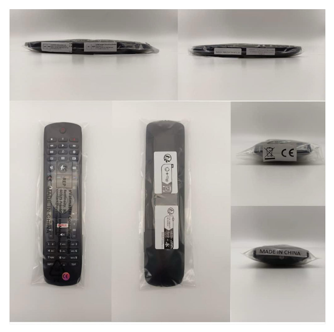 Mando TV Phillips smart TV no necesita configuración poner pilas y a funcionar