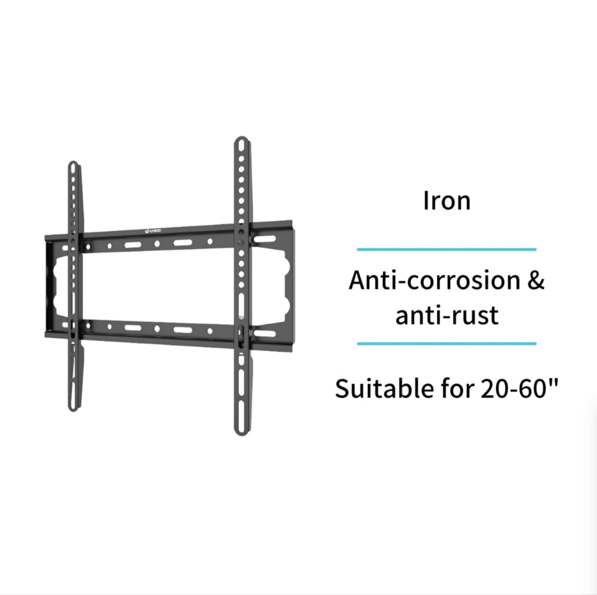 Soporte para TV de 20 a 60 pulgadas – Gris