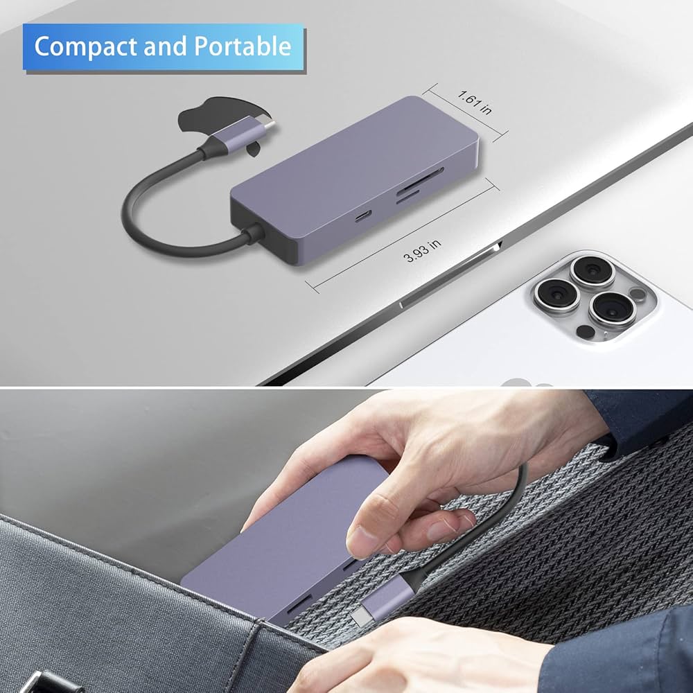 LOTE AMAZON 50pcs Hub USB C, Tymyp 6 en 1 USB C NUEVO