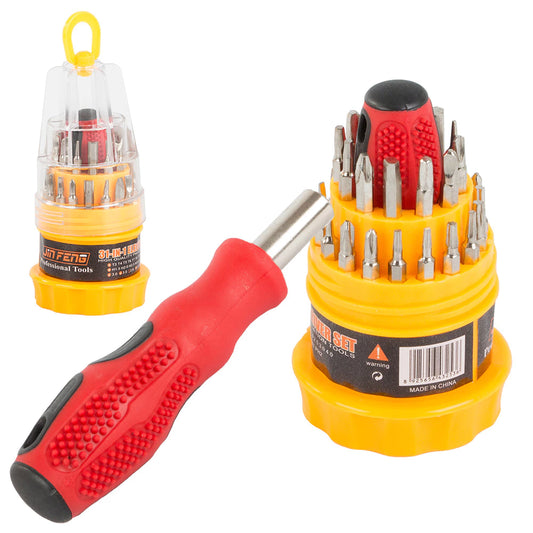 Destornilladores de precisión Torx, 31 piezas