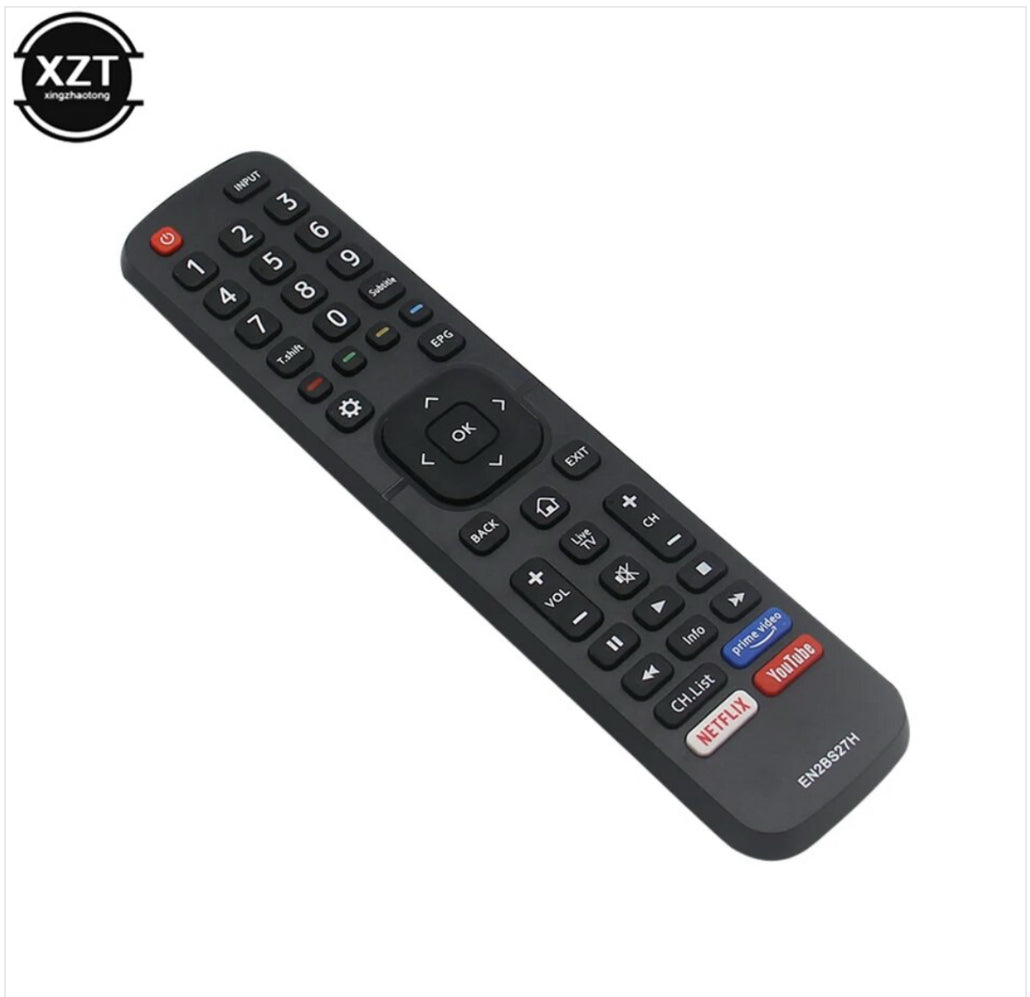 Mando TV Hisense smart TV NO necesita configuracion poner pilas y a funcionar
