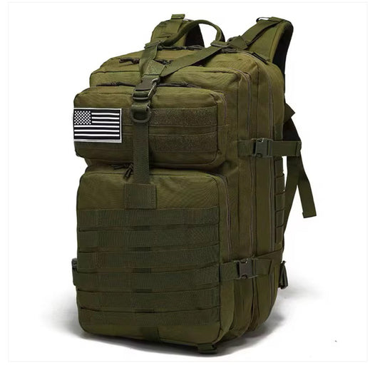 Mochila Táctica 50L 4 bolsillos militar ajustable