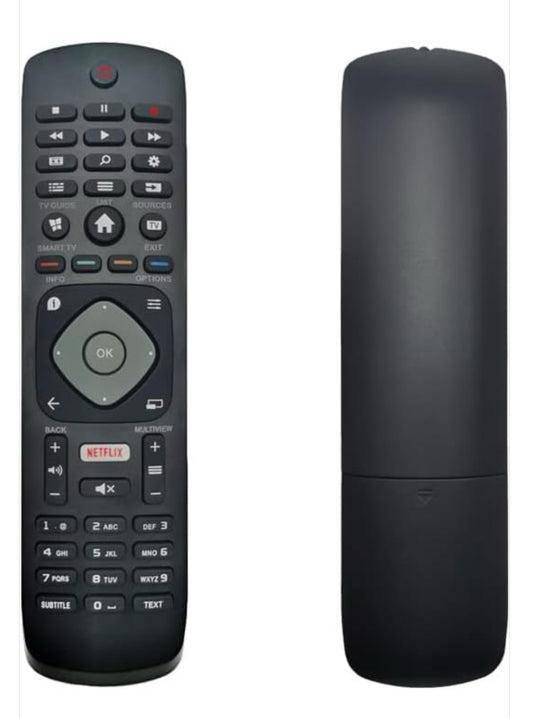 Mando TV Phillips smart TV no necesita configuración poner pilas y a funcionar