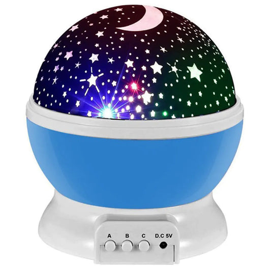 Proyector de galaxia, cielo estrellado, luz LED nocturna giratoria, planetario, luces de noche de estrellas para dormitorio de niños, luz de luna, lámpara de regalo para niños