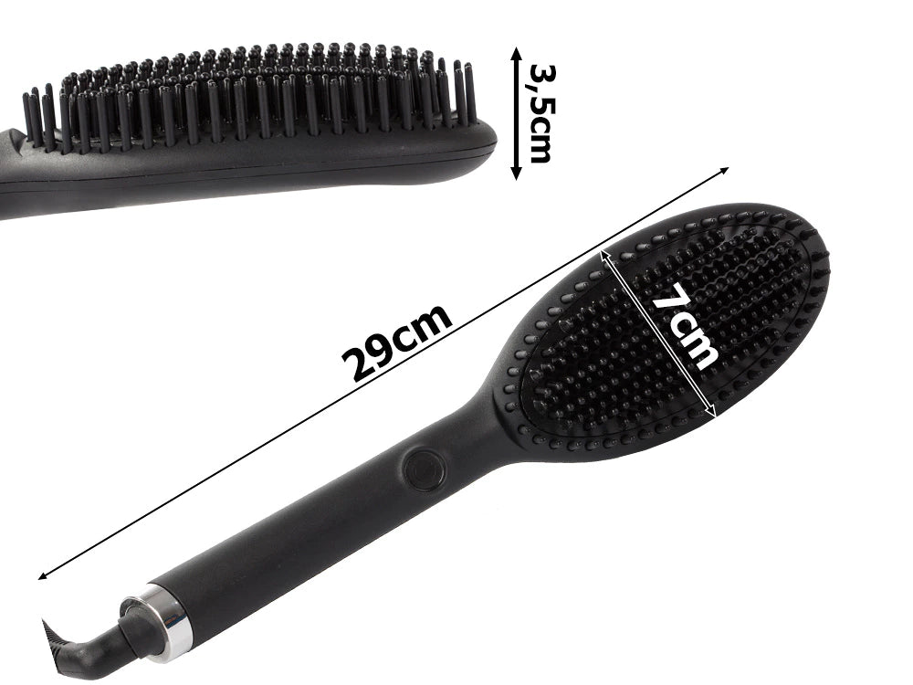 Cepillo alisador de pelo, plancha de pelo de cerámica