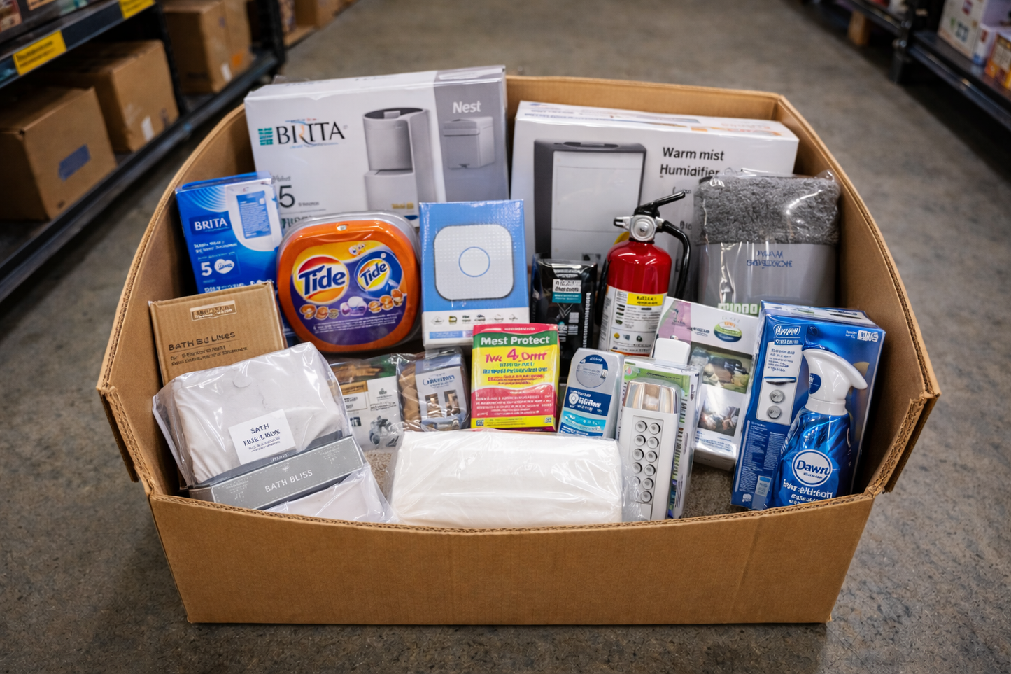 LOTE de PRODUCTOS NUEVOS HOGAR liquidación MIRAVIA