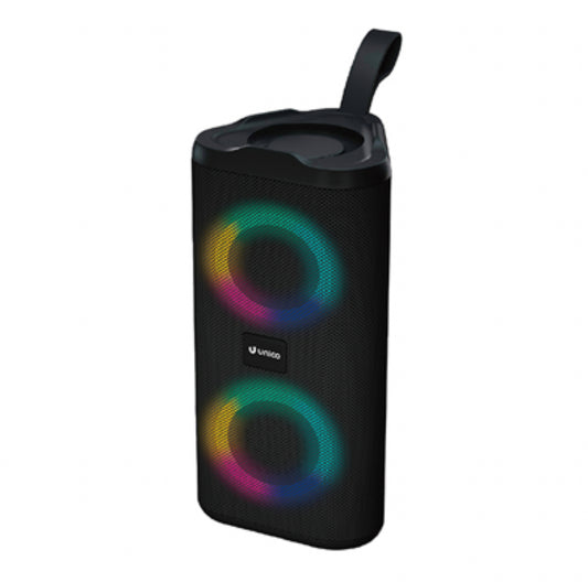 Altavoz bluetooth 10W RGB grande – Negro