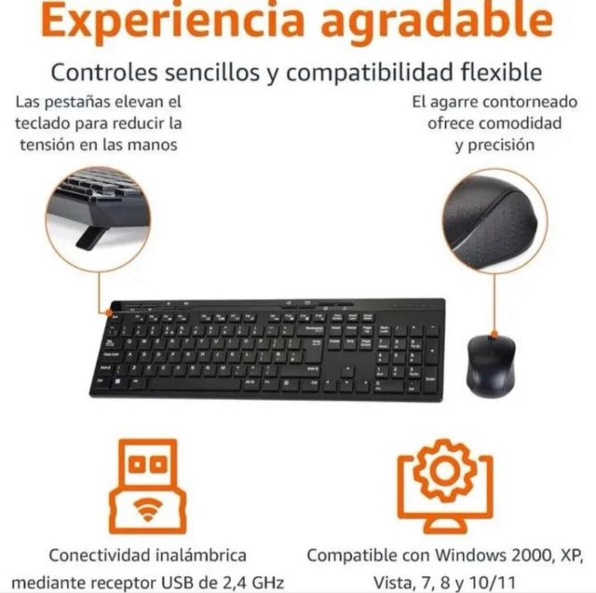 Lote 10x combo teclado y ratón Bluetooth AMAZON nuevos