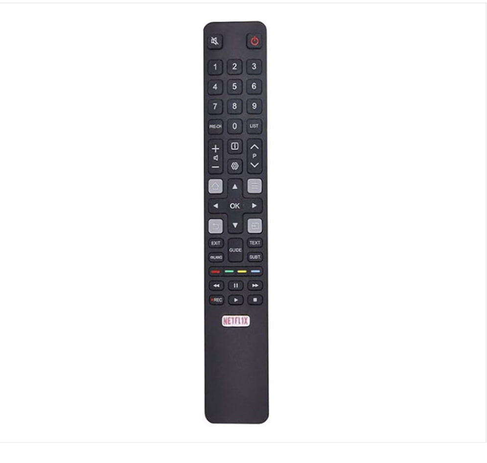 Mando TV para TCL y Thomson RC802N para TCL Smart TV no necesita configuración