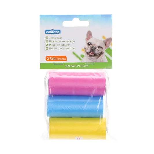 Bolsas para excremento mascotas 3x25pcs
