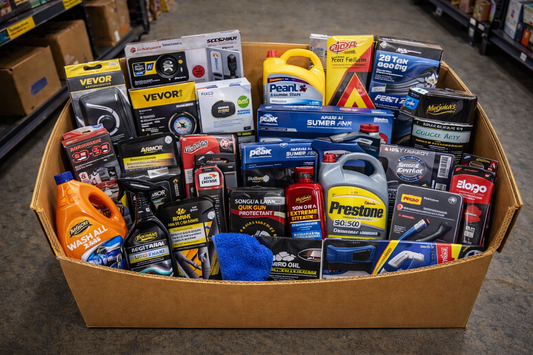 Lote de productos para el coche AMAZON DEVOLUCIONES